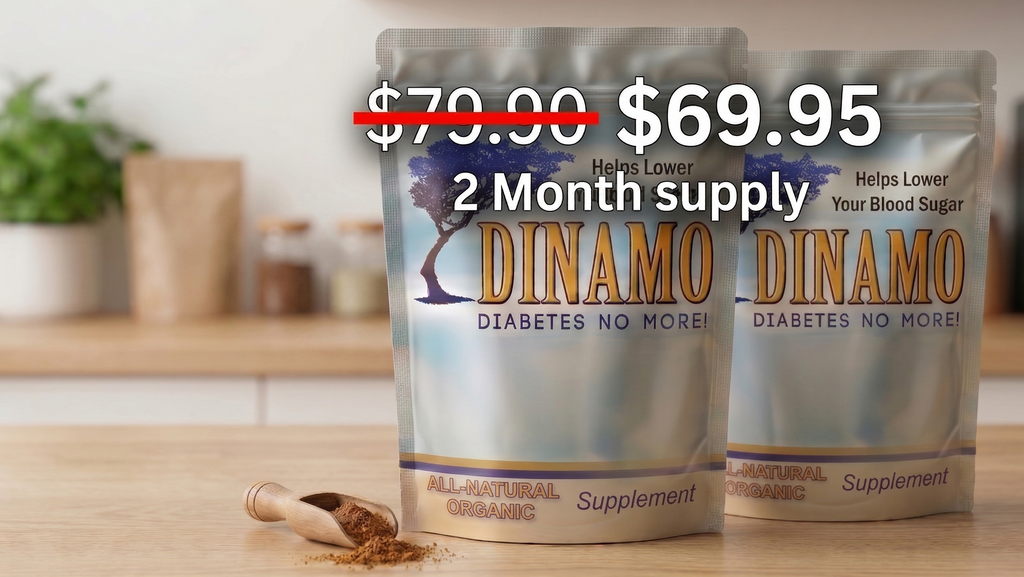 DINAMO Superfood Natural Organic Powder Blend - 2 MONTH supply